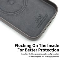 كفر حماية Alot نوبل جلد ماج سيف مع اطار معدني للكا...