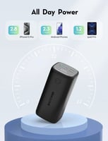 بطارية راف باور بسعة 14000 ملي امبير بقوة 30 واط ب...