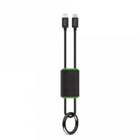 قوي - لوك كيبل بي دي ايفون بطول (27 سم) بسلسلة مفا...