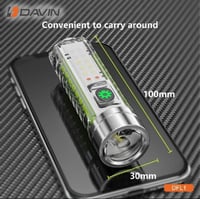 مصباح يدوي متعدد الأستخدامات حجم الصغير موديل DFL1