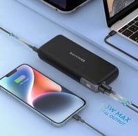 بطارية متنقلة راف باور بقوة 70 واط بسعة 20000 ملي...