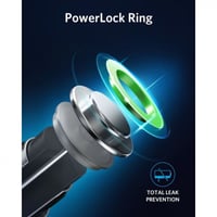 بطاريات قلوية انكر مقاس AAA من 4 قطع - أسود