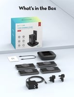 منصة راف باور 4 بطاريات بسعة 10000 ملي امبير شحن و...