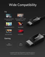 كيبل انكر HDMI 2.1 بطول 2 متر - اسود