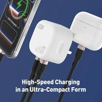 شاحن جداري JODA فولت بود بقوة 45 واط بمنفذين تايب...