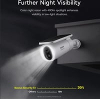 كاميرا مراقبة خارجية بدقة 2K تعمل بالطاقة الشمسية...