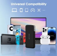 بطارية متنقلة راف باور بقوة 70 واط بسعة 20000 ملي...