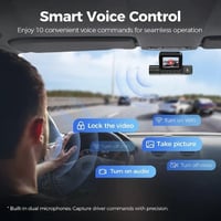 ازدوم - كاميرا داش كام ثلاثية العدسات عالية الجودة...