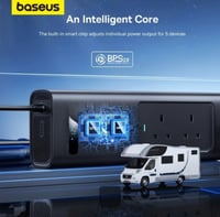 توصيلة سيارة بيسوس بقوة 300 واط و 220 فولت عبر الو...