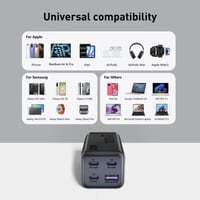 جودا - Voltar منصة شحن بقوة 100 واط بــ3 منافذ تاي...