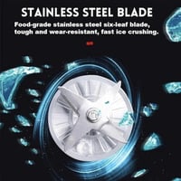 خلاط سلفر كريست الاصلي بقوة 5500 واط بوعائيين وعاء...