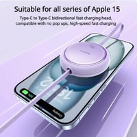 بيسوس كيبل تايب سي تو تايب سي 1 متر بقوة 100 واط