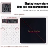 اله حاسبة مع تابلت للكتابة مناسبة للعمل والمكتب وا...