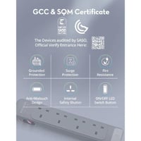 راف باور توصيلة بـ4 منافذ بقوة 2990 واط RP-PC1067...