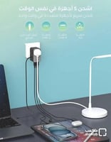 بكج السفر بطارية راف باور بقوة 20 واط بسعة 10000 م...