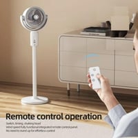 دينكس - مروحة كهربائية بقاعدة قابلة لاعادة الشحن و...