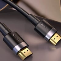 بيسوس - كيبل HDMI 4K الي HDMI 4K بطول 5 متر - اسود