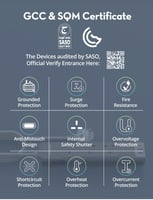 توصيلة راف باور 3 منافذ طاقة ومنفذين USB-A ومنفذ U...