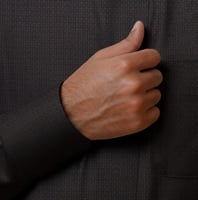 قماش شتوي رجالي مقلم بوليستر فيسكوز صيني 07-25