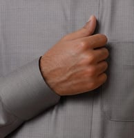 قماش بوليستر فيسكوز مقلم صيني 01-25