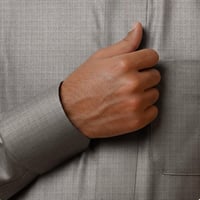 قماش مقلم رجالي بوليستر فيسكوز صيني -8-25