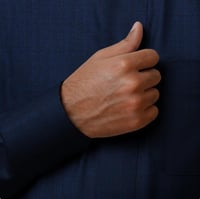 قماش ثوب ايطالي صوف سوبر 140-2964F