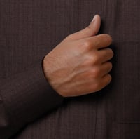 قماش رجالي فخم بوليستر فيسكوز مقلم صيني-13-25