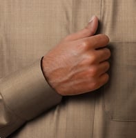 قماش ثوب ايطالي صوف سوبر 140-2964F