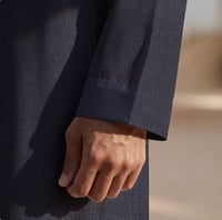 قماش شتوي رجالي فخم بوليستر فيسكوز مقلم صيني 06-25