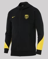 جاكيت سفر لاعبين نادي الاتحاد الجديد 2026 أسود