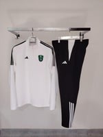 طقم سويتر تدريب الأهلي الأبيض الجديد 2025