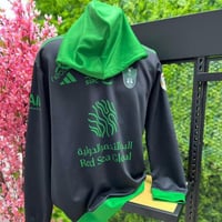 بلوفر شتوي الاهلي السعودي الجديد الأسود والاخضر