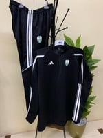 اطقم شتوي نادي الاهلي السعودي اللون الاسود 2023_20...