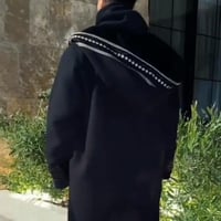 فروة رجالية ملكية فخمة تجمع بين الأناقة والدفء