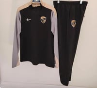 طقم تدريبي نادي الاتحاد أسود مع رمادي متجر لحظه تذ...