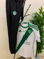 طقم الأهلي الأبيض تيشيرت مع بنطلون طويل 2026
