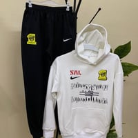 طقم الاتحاد شتوي بنطلون طويل أسود