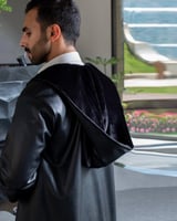 فروه رجاليه جلد مبطنه بفرو داخلي -ازياء شتويه-متجر...