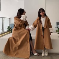 فروه نسائيه لون بني بتصميم عصري مناسبه للكبار والص...