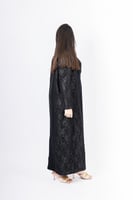 بليزر ايلينا قماش كريب رموش تدخيلات دانتيل اسود