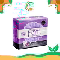 مناديل فام النسائية، 24 قطعة، قابلة للطي، مع أجنحة...