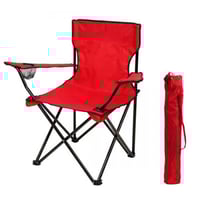 كرسي قابل للطي مع كيس للتخزين