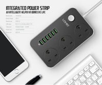 عرض توصيلة لدنيو LDNIO بطول 5 متر مع 3 كيابل ايفون