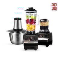 خلاط سلفر كرست بقوة 4500 واط + فرامة خضار ولحوم ست...