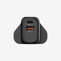 فيش شاحن جداري من EONE بقوة 20 واط بمنفذين بي دي و...