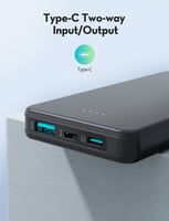 باور بانك 15 W منفذين PD سعة 10,000 ملي امبير PB-1...