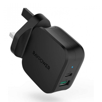 عرض راف باور - شاحن 18 واط + كيبل بتقنية ال PD