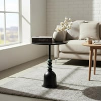 طاولة خدمة حديد أسود - بتصميم فاخر وأنيق *LU