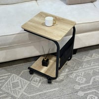 طاولة خدمة لون بيج