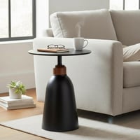 طاولة خدمة حديد أسود - بتصميم فاخر وأنيق *LU